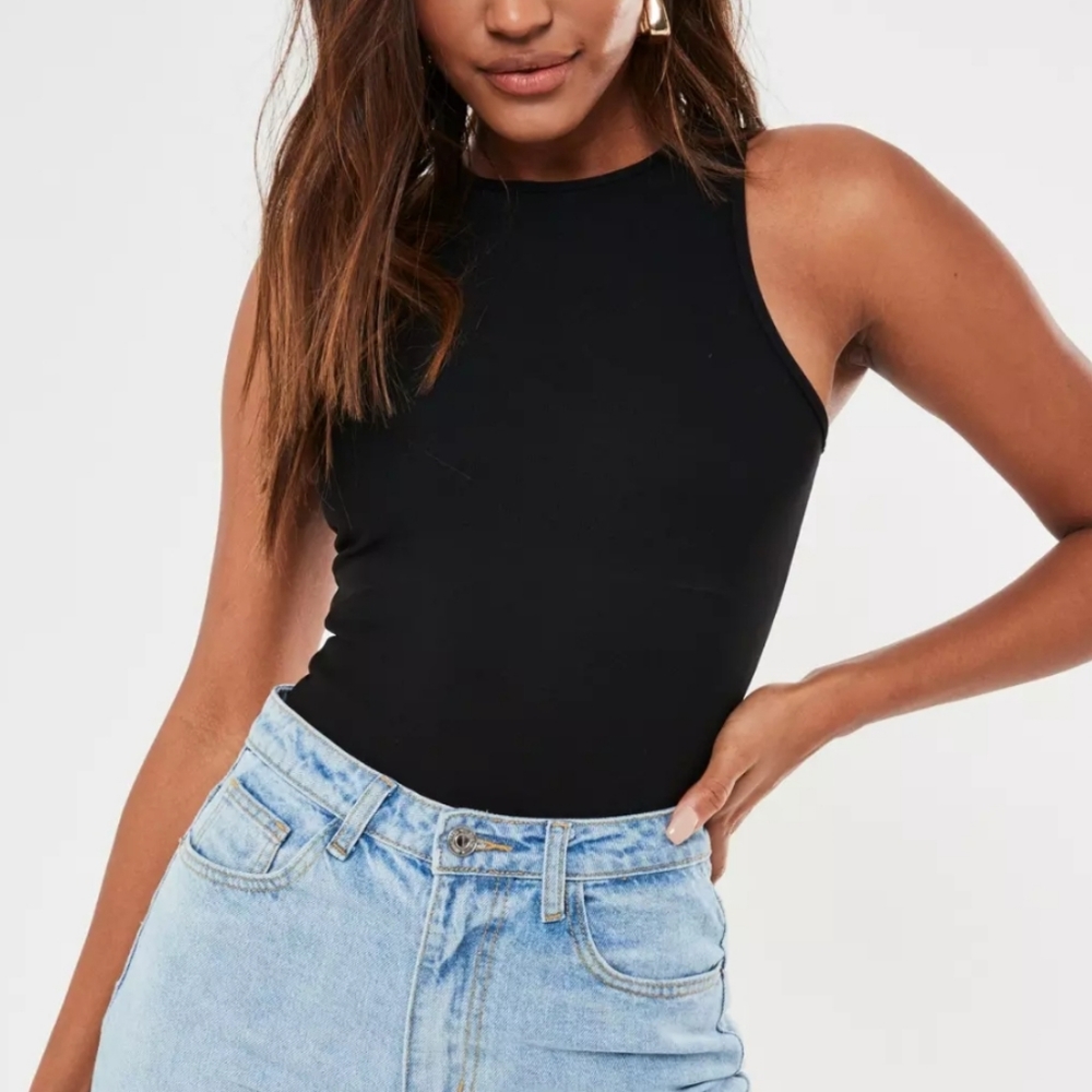MISSGUIDED black bodysuit